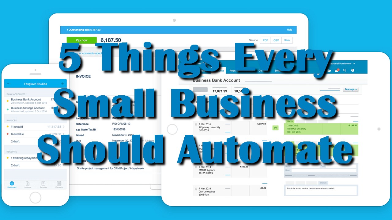 5 Things Every Small Business Should Automate