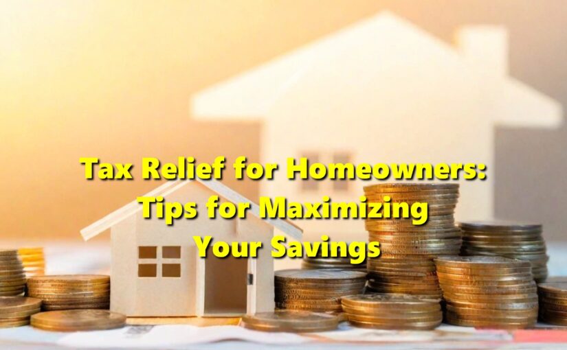 Tax Relief for Homeowners: Tips for Maximizing Your Savings